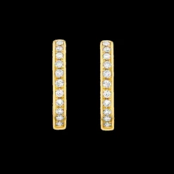 Kiki McDonough Classic Diamond Hoops