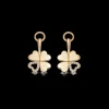 Kiki McDonough Four Leaf Clover Detachable Drops