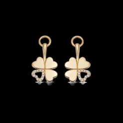 Kiki McDonough Four Leaf Clover Detachable Drops