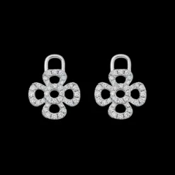 Kiki McDonough Four Petal Diamond Drops