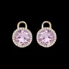 Kiki McDonough Grace Mini Amethyst and Diamond Drops