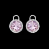 Kiki McDonough Grace Mini Lavender Amethyst and Diamond Drops