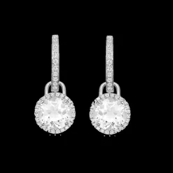 Kiki McDonough Grace White Topaz and Diamond Earrings