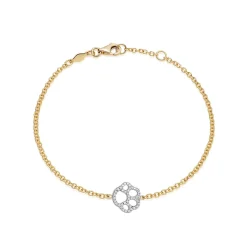Kiki McDonough Memories Diamond Paw Bracelet
