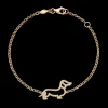 Kiki McDonough Memories Diamond Dachshund Bracelet