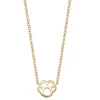 Kiki McDonough Memories Paw Print Necklace