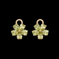Kiki McDonough Peridot Petal Flower Drops
