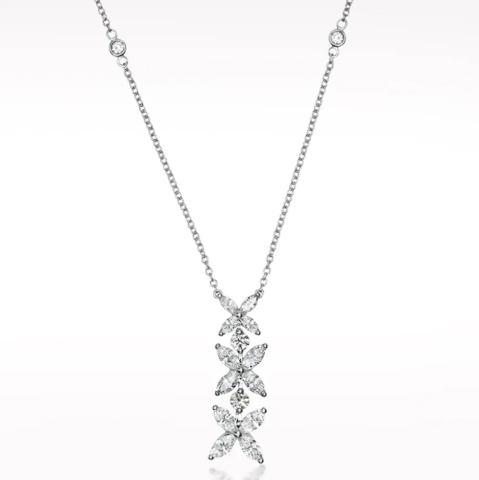 Kisses 1.59ct Diamond Necklace