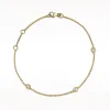 Love Diamonds 0.15ct Diamond Yellow Gold Bracelet