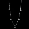 Love Diamonds 0.37ct Diamond White Gold Necklace