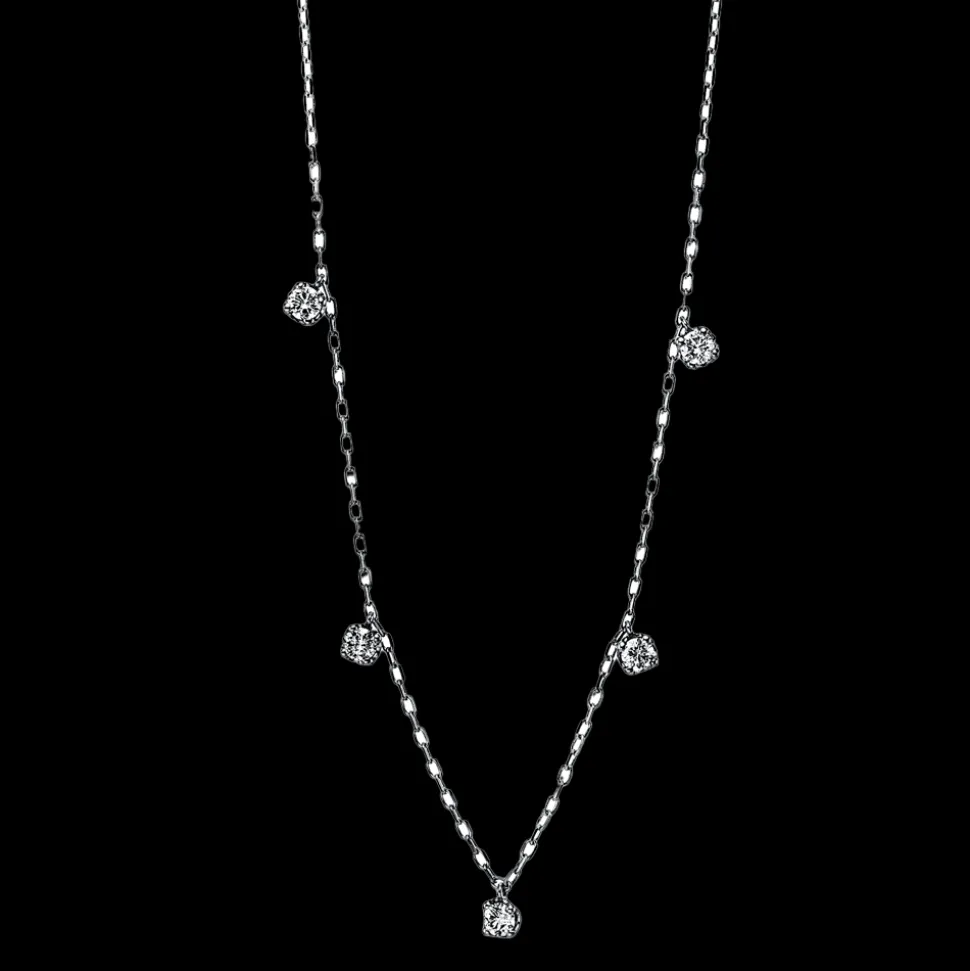 Love Diamonds 0.37ct Diamond White Gold Necklace