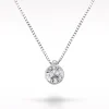 Love Diamonds 0.20ct Diamond White Gold Necklace