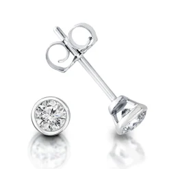 Love Diamonds 0.20ct Diamond Yellow Gold Earrings