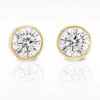 Love Diamonds 0.30ct Yellow Gold Earrings