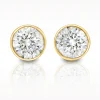 Love Diamonds 0.50ct Yellow Gold Earrings
