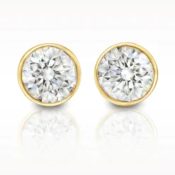 Love Diamonds 0.50ct Yellow Gold Earrings
