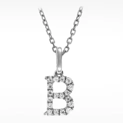 Love Letters B Necklace