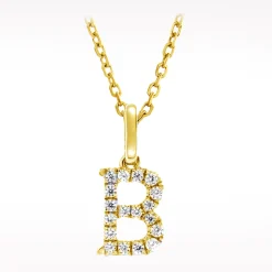 Love Letters B Necklace