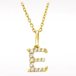 Love Letters E Necklace