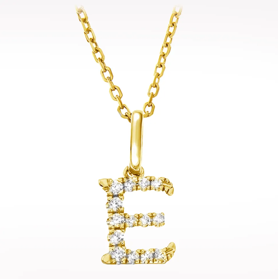 Love Letters E Necklace