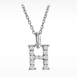 Love Letters H Necklace
