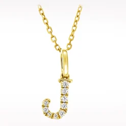 Love Letters J Necklace
