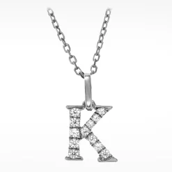 Love Letters K Necklace