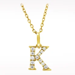 Love Letters K Necklace