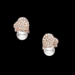 Mikimoto Les Pétales Place Vendôme Rosés - Akoya Earrings