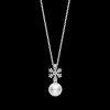 Mikimoto Pearl And Diamond Pendant