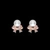 Mikimoto Pearl Bow Earrings