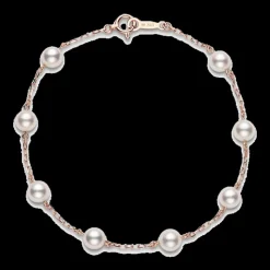 Mikimoto Pearl Chain Bracelet