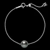 Mikimoto Pearl Chain Bracelet - Black South Sea