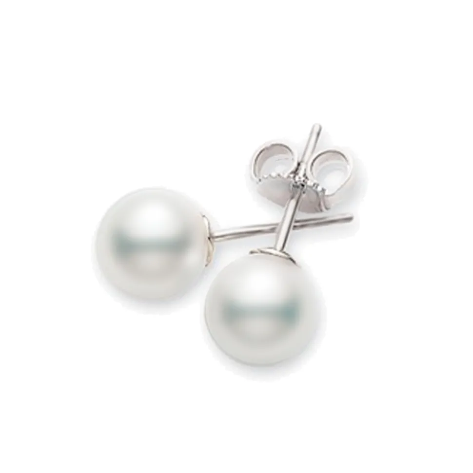 Mikimoto Pearl Stud Earrings