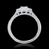 Pre-owned Three Stone 0.31ct F VS Diamond Ring