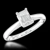 Solitaire 0.71ct D VS1 Diamond Platinum Ring
