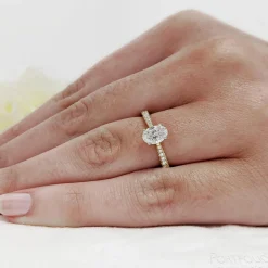 Solitaire 0.50ct E SI1 Diamond Yellow Gold/Platinum Ring