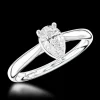 Solitaire 0.40ct E VS2 Diamond Platinum Ring