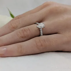 Solitaire 0.50ct E VS2 Diamond Platinum Ring