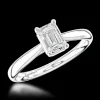Solitaire 1.20ct F SI1 Diamond Platinum Ring