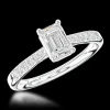 Solitaire 0.90ct F VS1 Diamond Platinum Ring