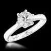 Solitaire 0.90ct G SI1 Diamond Platinum Ring