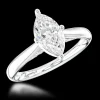 Solitaire 1.02ct G SI1 Diamond Platinum Ring
