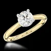 Solitaire 1.80ct G SI2 Diamond Yellow Gold/Platinum Ring