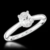 Solitaire 0.80ct G SI1 Diamond Platinum Ring