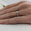 Solitaire 0.50ct G VS2 Diamond Platinum Ring