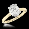 Solitaire 1.20ct G VS2 Diamond Yellow Gold/Platinum Ring