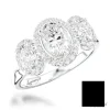 Three Stone 0.60ct E VVS2 Diamond Platinum Ring