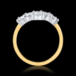 Yellow Gold and Diamond Eternity Ring