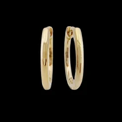 Yellow Gold Hoop Earrings
